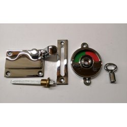 Komplet toiletl�s med n�gle<br> til udadg�ende d�r